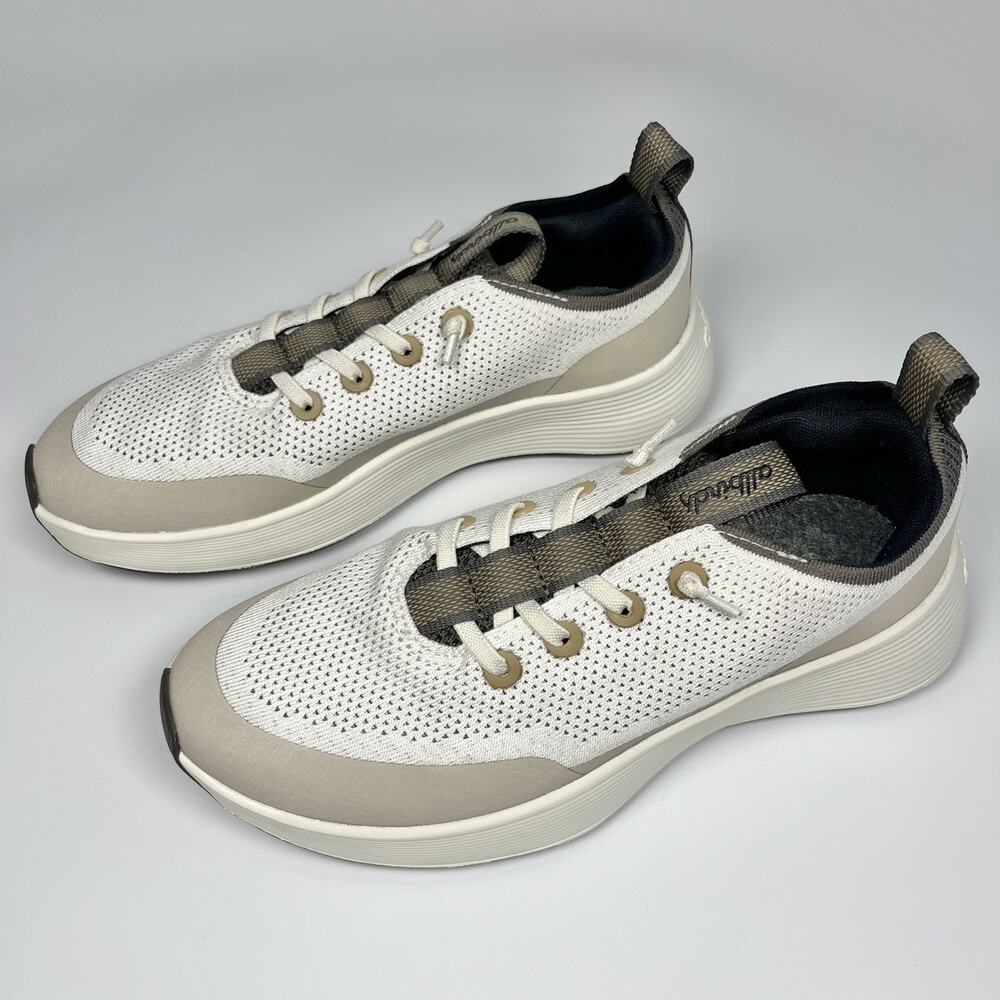 Allbirds Tree Runner Go Womens Utility Sneakers Athletic Shoes Sz 8 Cream Beige